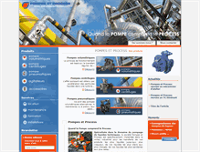 Tablet Screenshot of pompesetprocess.com